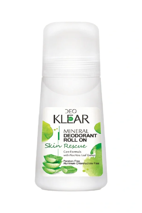 Mineral Deodorant Roll On Skin Rescue (DEOKLEAR)