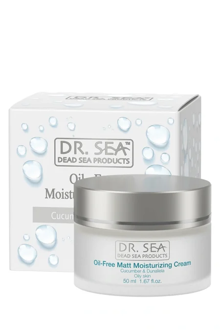 Oil-Free Moisturizing Face Cream - Cucumber &amp; Dunaliella (Dr.Sea) 1