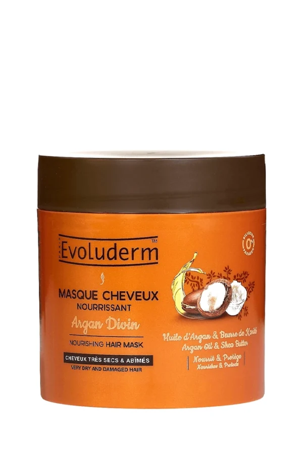 Argan Divin Nourishing Hair Mask Argan Oil &amp; Shea Butter (Evoluderm)