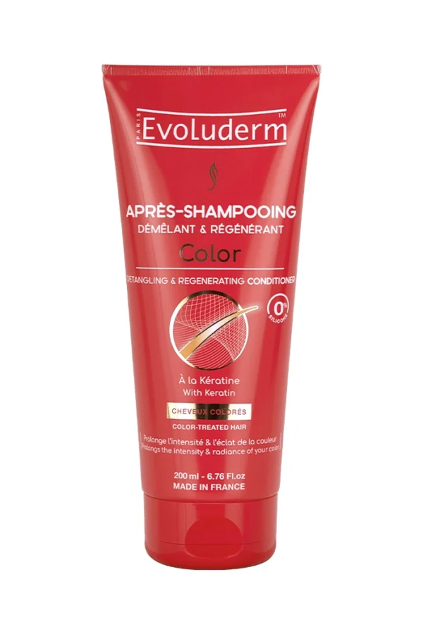 Color Detangling &amp; Regenerating Conditioner with Keratin (Evoluderm)