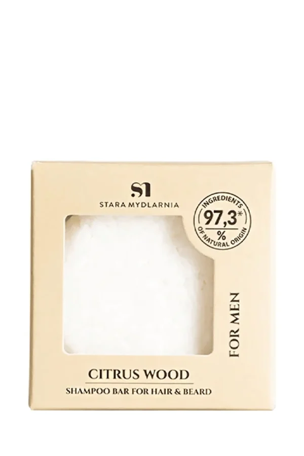 Citrus Wood For Men Shampoo Bar (Stara Mydlarnia)