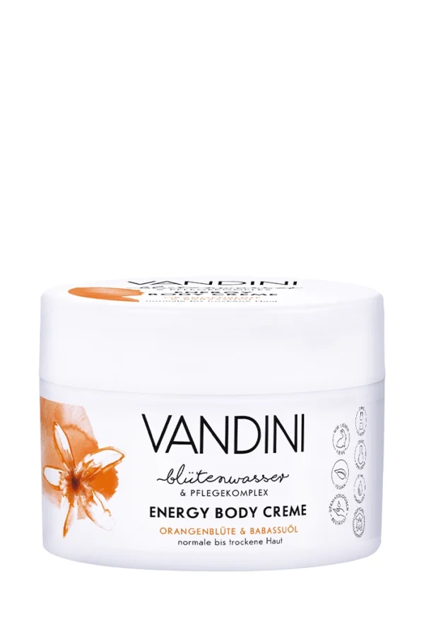 Energy Body Creme Orange Blossom &amp; Babassu Oil (Vandini)