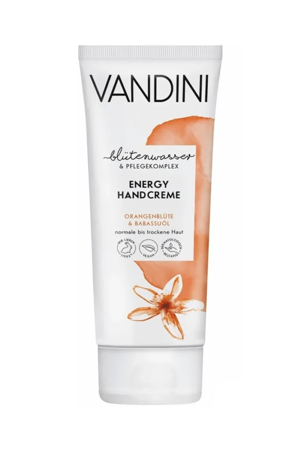 Energy Hand Cream Orange Blossom &amp; Babassu Oil (Vandini)