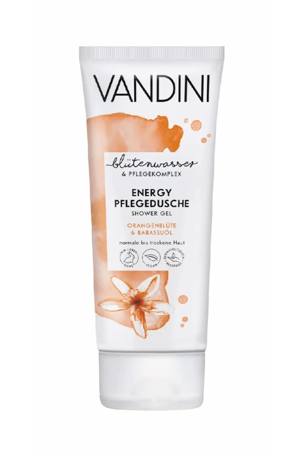 Energy Shower Gel Orange Blossom &amp; Babassu Oil (Vandini)