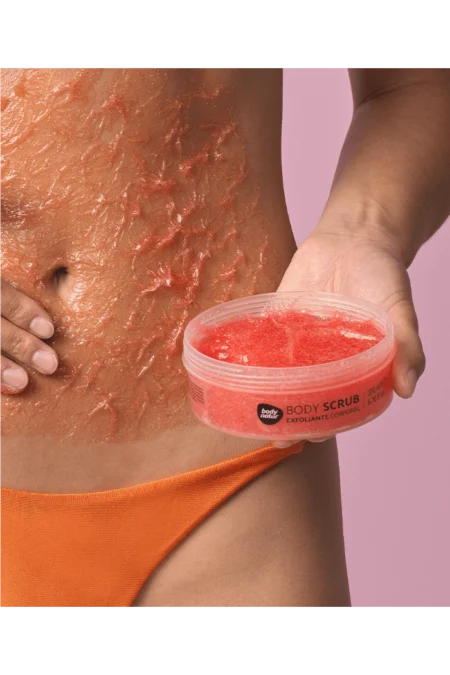 Body Scrub - Red Fruits, Pomegranate And Dragon Fruit (Body Natur) 2
