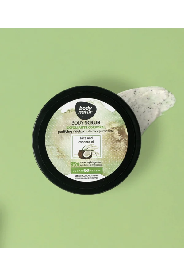 Body Scrub - Rice And Coconut Oil (Body Natur) 1