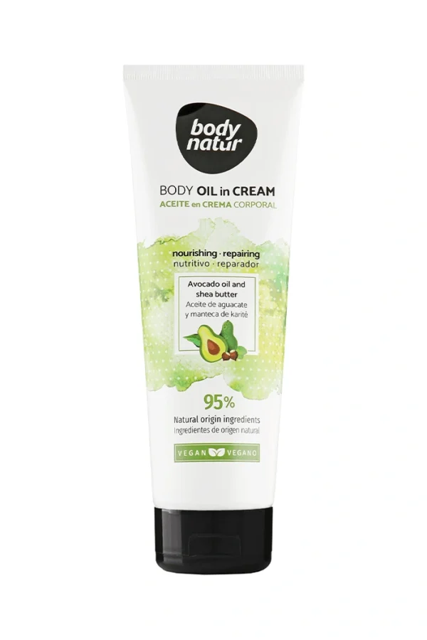 Body Oil In Cream Avocado Oil And Shea Butter (Body Natur)