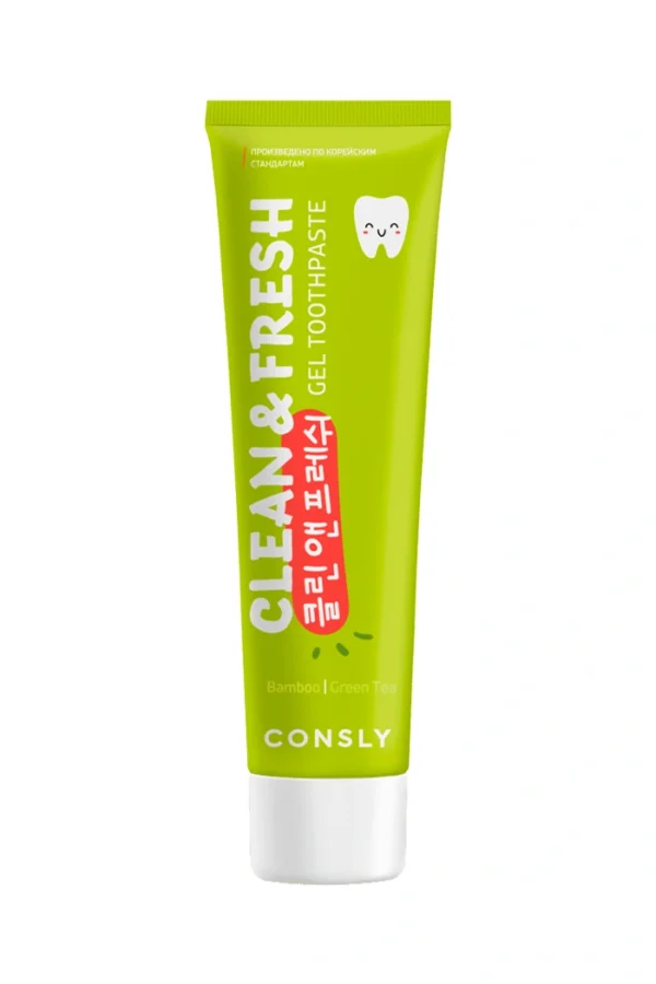 Clean &amp; Fresh Bamboo &amp; Green Tea Gel Toothpaste (Consly)