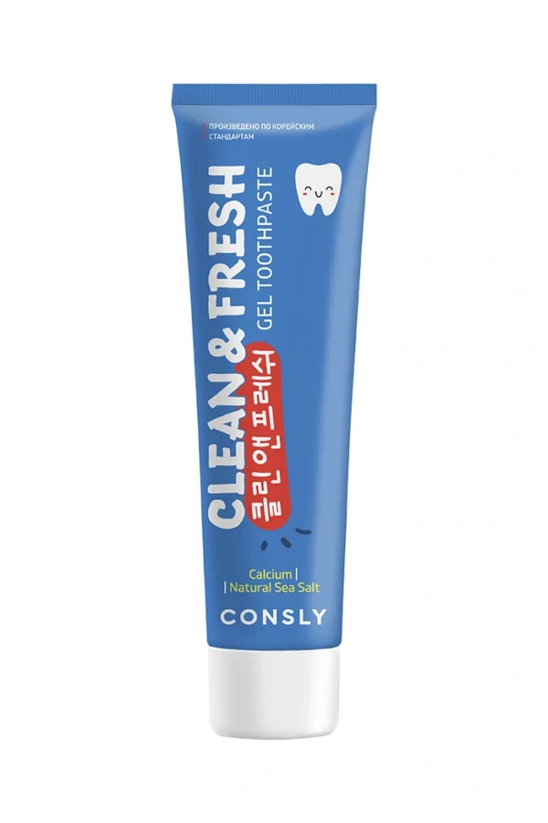 Clean &amp; Fresh Calcium &amp; Natural Sea Salt Gel Toothpaste (Consly)