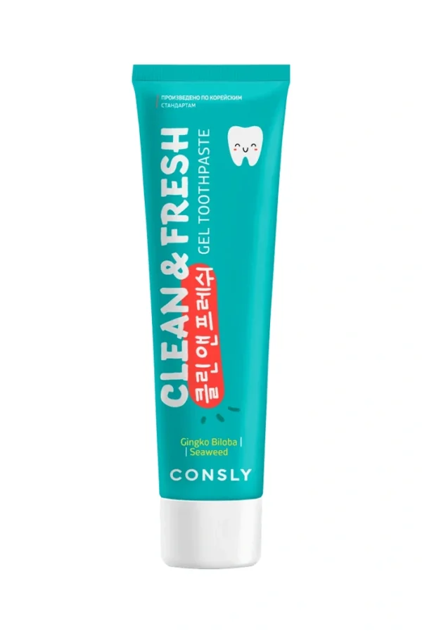 Clean &amp; Fresh Gingko Biloba &amp; Seaweed Gel Toothpaste (Consly)