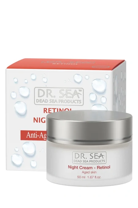 Anti-Aging Retinol Night Cream For Aged Sikn (Dr.Sea) 1