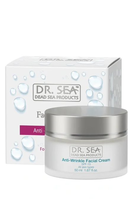 Anti Wrinkle Facial Cream SPF 15 (Dr.Sea) 1