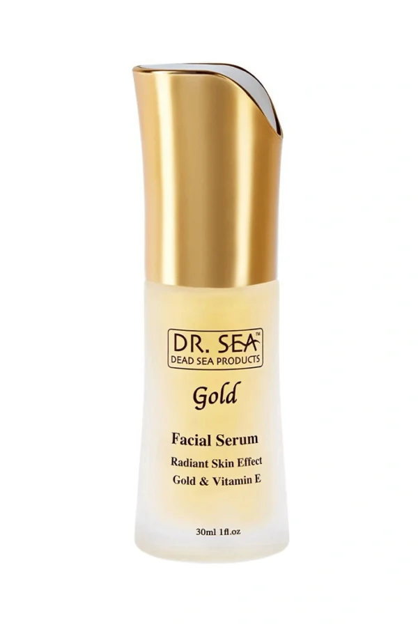 Facial Serum Radiant Skin Effect - Gold &amp; Vitamin E (Dr.Sea)