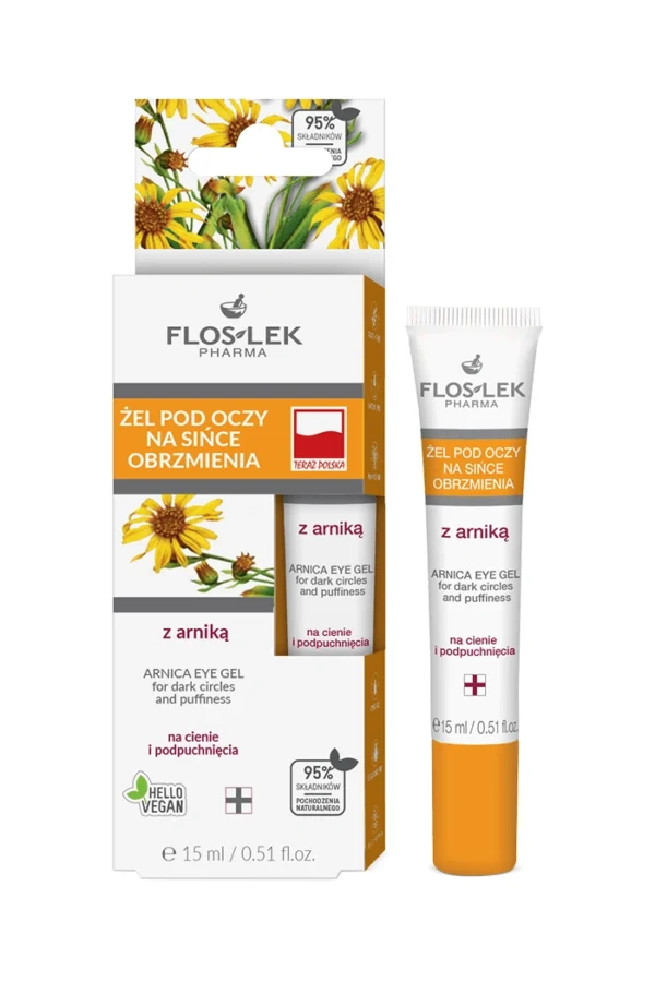 Eye Care Arnica Eye Gel For Dark Circles And Puffiness (Floslek) 1