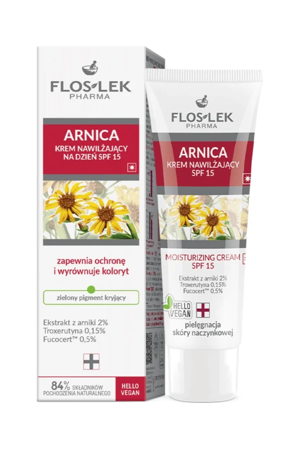 Arnica Moisturizing Cream SPF 15 (Floslek) 1