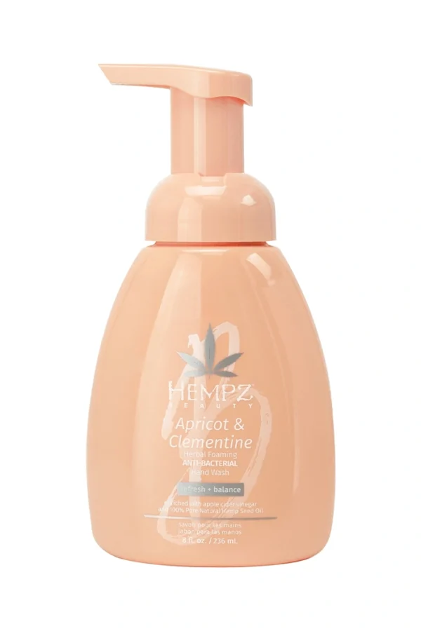 Apricot &amp; Clementine Herbal Foaming Anti-Bacterial Hand Wash (Hempz)