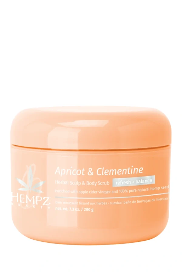 Apricot &amp; Clementine Herbal Scalp and Body Scrub (Hempz)