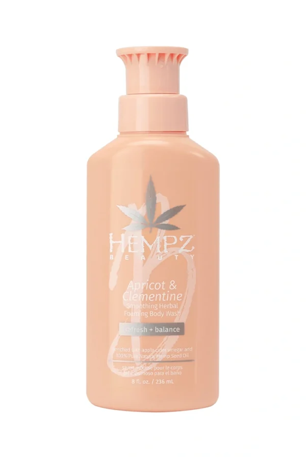 Apricot &amp; Clementine Smoothing Herbal Foaming Body Wash (Hempz)