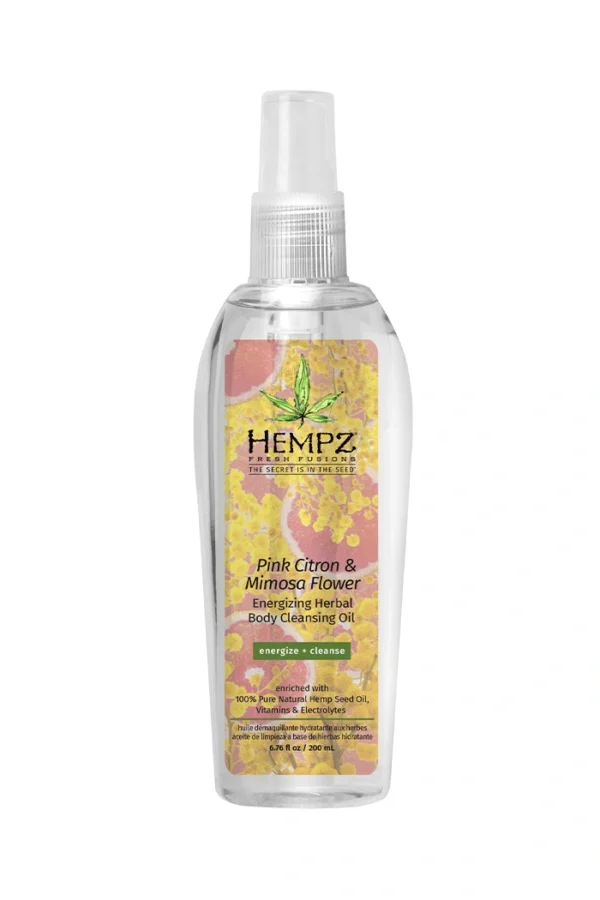 Pink Citron &amp; Mimosa Flower Energizing Herbal Body Cleansing Oil (Hempz)