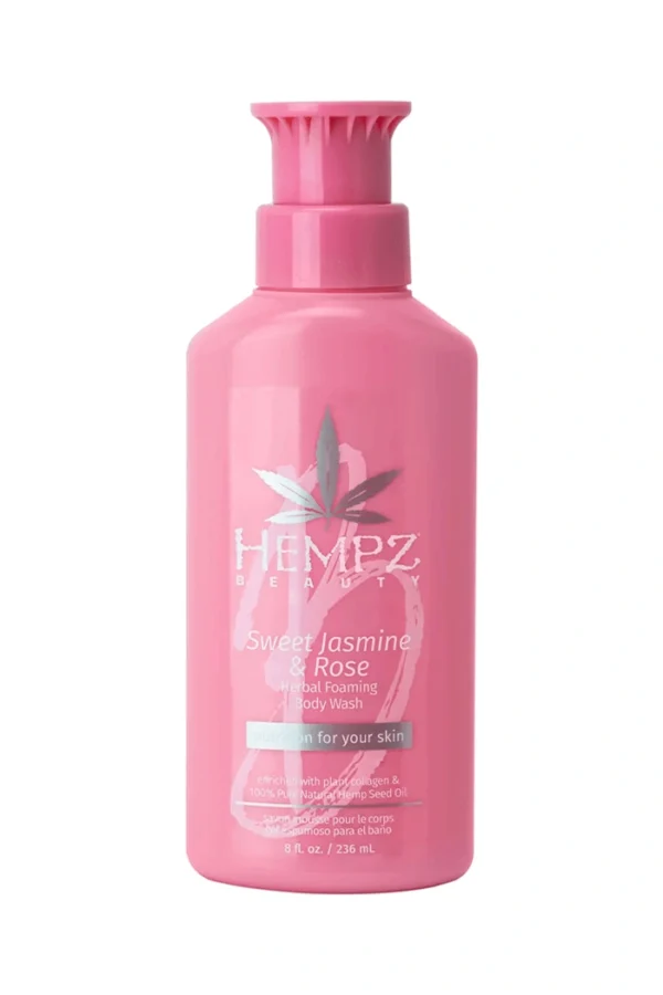 Sweet Jasmine &amp; Rose Herbal Foaming Body Wash (Hempz)