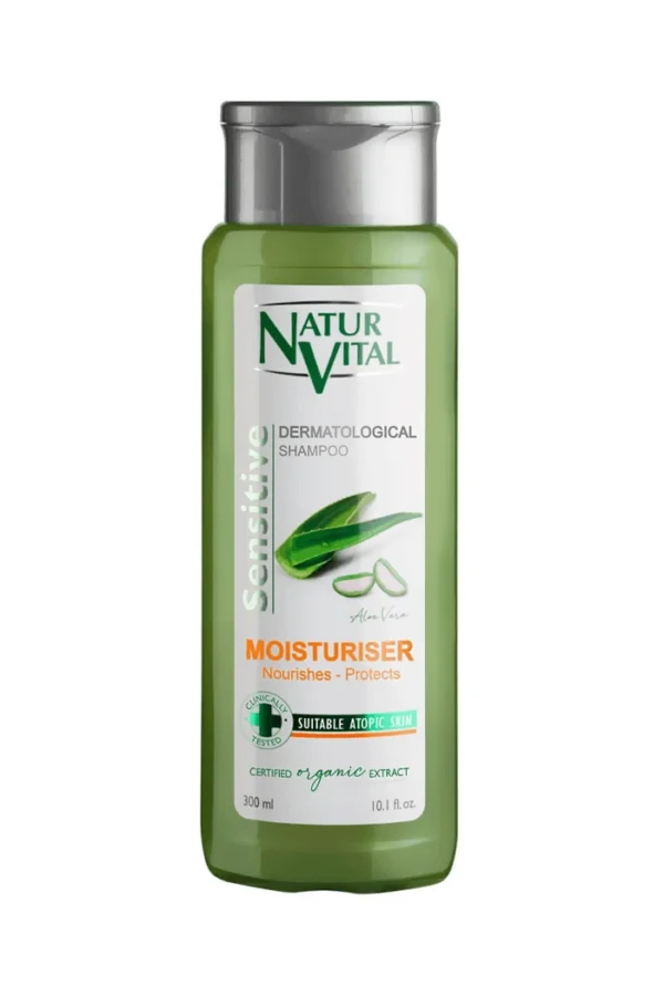 Hair Shampoo Moisturiser Aloe Vera (Natur Vital)