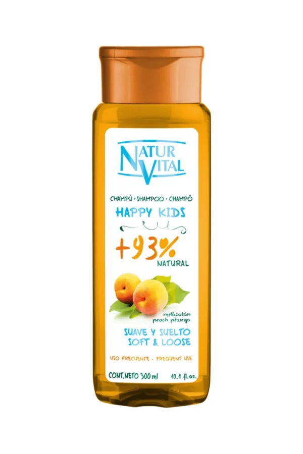 Shampoo Happy Kids Peach (Natur Vital)