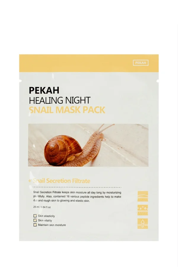 Healing Night Snail Mask Pack (Pekah)