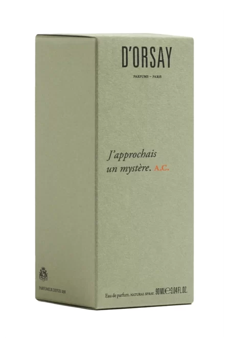 J’approchais un mystère. A.C. (D'ORSAY) 1