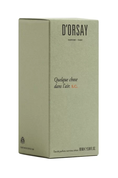Quelque chose dans l’air. S.C. (D'ORSAY) 1