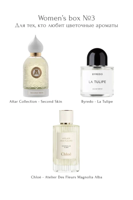 Women’s box №3 Для тех, кто любит цветочные ароматы