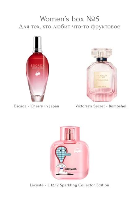 Women’s box №5 Для тех, кто любит что-то фруктовое