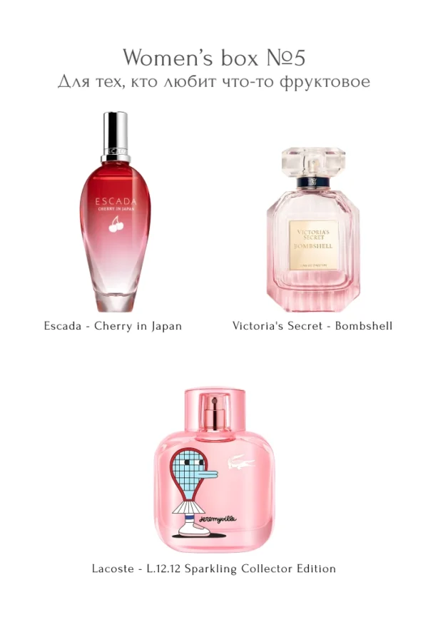 Women’s box №5 Для тех, кто любит что-то фруктовое