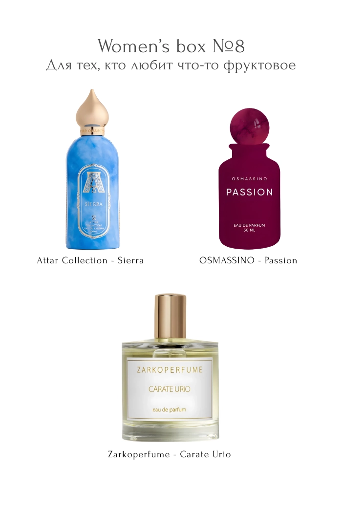 Women’s box №8 Для тех, кто любит что-то фруктовое